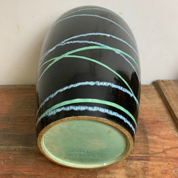 Große Mid Century Keramik Vase von Scheurich 239-40