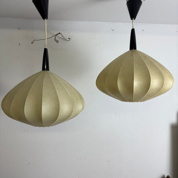 Vintage Cocoon Deckenlampe von George Nelson