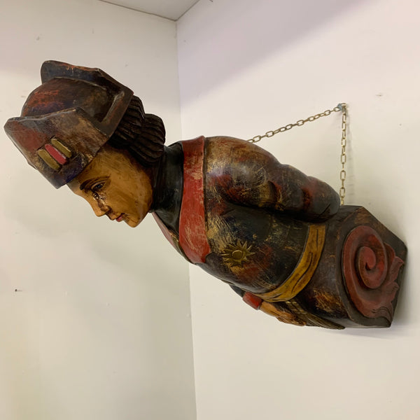 Holz Galionsfigur Admiral