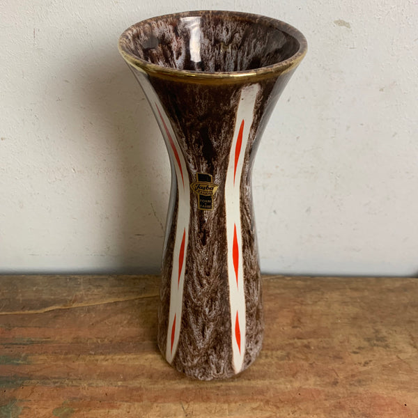 Vintage  Keramik Vase von Jasba 602-27