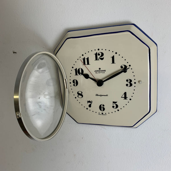 Keramik Wanduhr von Junghans
