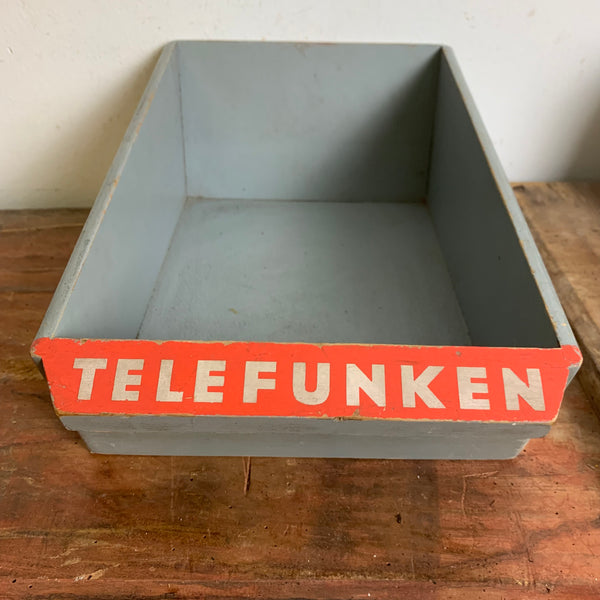 Vintage Kiste Schublade Telefunken