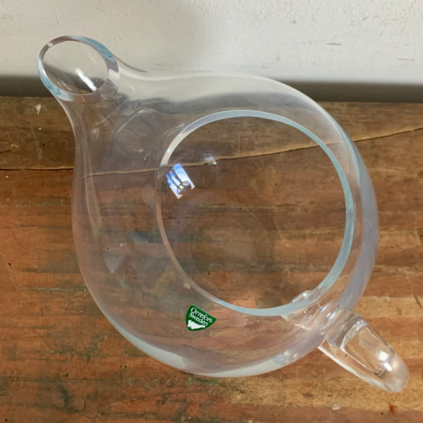 Vintage Design Glaskanne von Vicke Lindstrand für Orrefors