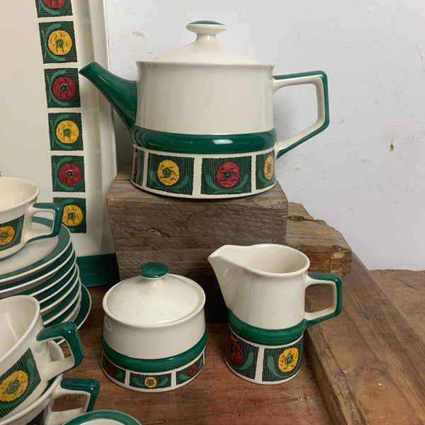 Service Flora alt von Villeroy und Boch