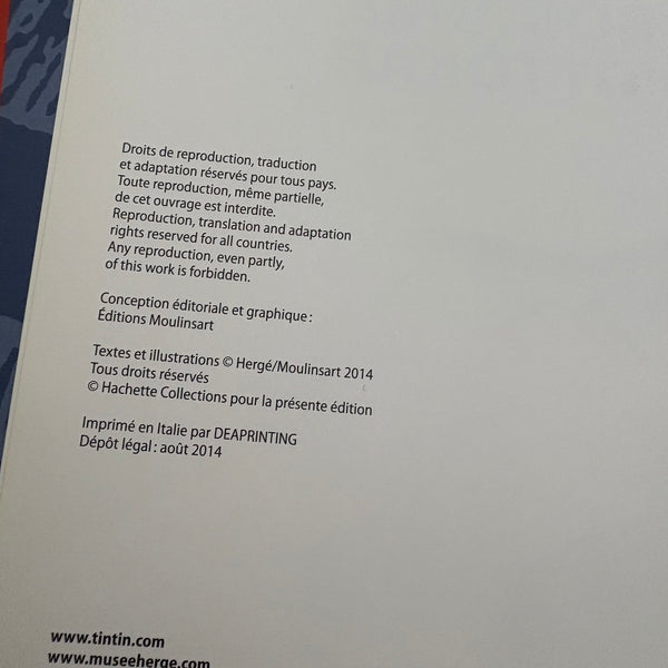 Modell Figur und Buch Tim und Struppi Das bordurische Jagdflugzeug mit Tim aus König Ottokars Zepter
