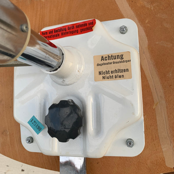 Alter Drehstuhl Werkstattstuhl von Bremshey