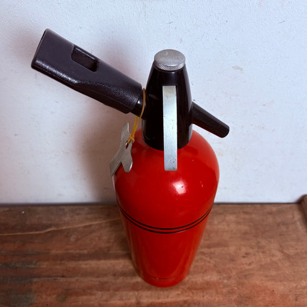 Sodasyphon Heimsyphon Modell A in rot
