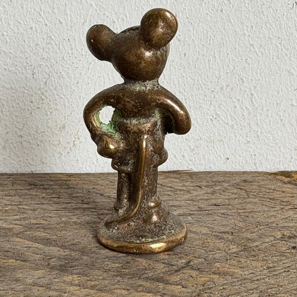 Bronze Mickey Mouse Werkstätten Hagenauer Wien