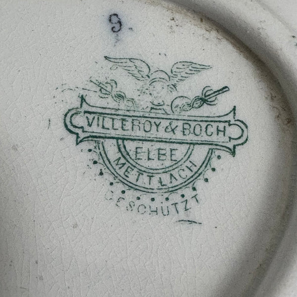Antikes Tafelservice Elbe von Villeroy und Boch Mettlach