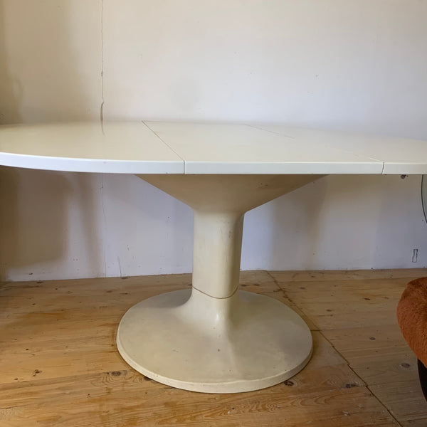 Vintage Space Age ausziehbarer Ess Tisch von Yrjö Kukkapuro für Haimi Finland