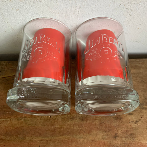 2 Jim Beam Whiskey Gläser