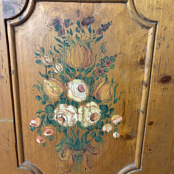 Antiker Barock Bauernschrank Brotschrank