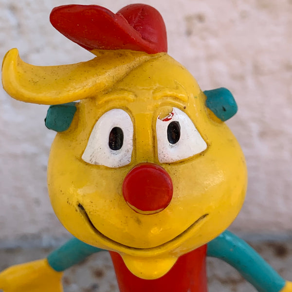 Vintage Werbefigur Biegefigur Glühbert
