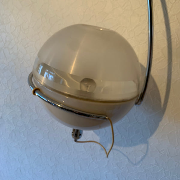Vintage Space Age Bogenlampe Focus Bogen Stehlampe von Fabio Lenci für Guzzini