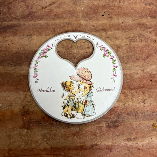 Plakette Herzlichen Glückwunsch Sahra Kay von Valentine Australia
