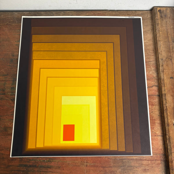 Offsetdruck Plakat Aara von Josef Albers Galerie Thomas München