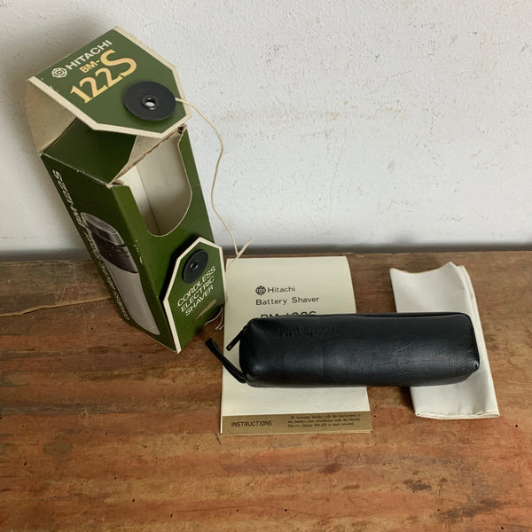 Vintage Rasier Hitachi BM-122S Battery Shaver