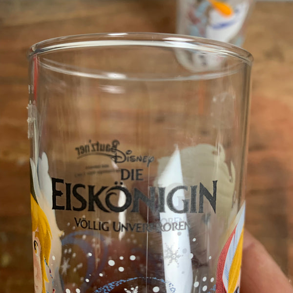 Sammel Glas Disney Die Eiskönigin von Bautzner Senf