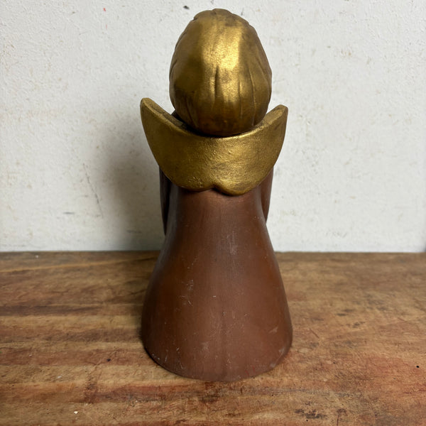 Vintage Bozener Thun Engel braun gold