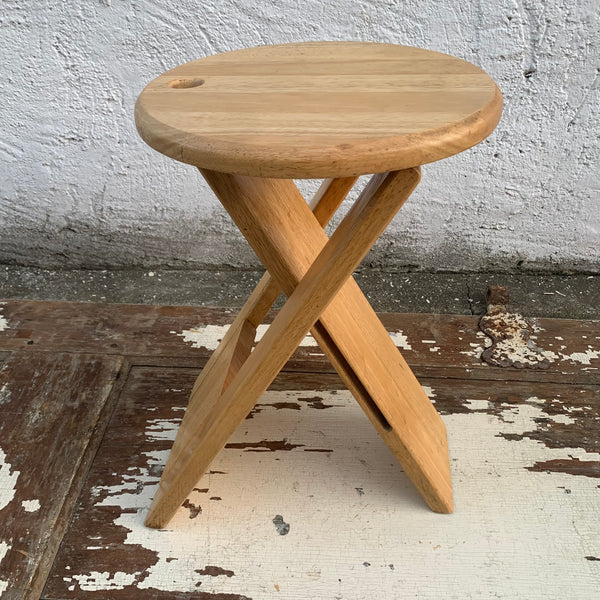 Vintage Design Klapphocker TS von Roger Tallon für Sentou