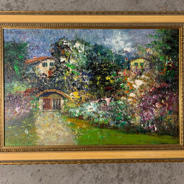 Ölgemälde Zaubergarten von Jean Roussillon
