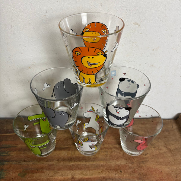 6er Set Kinder Trinkglas Bambini Serie von Leonardo