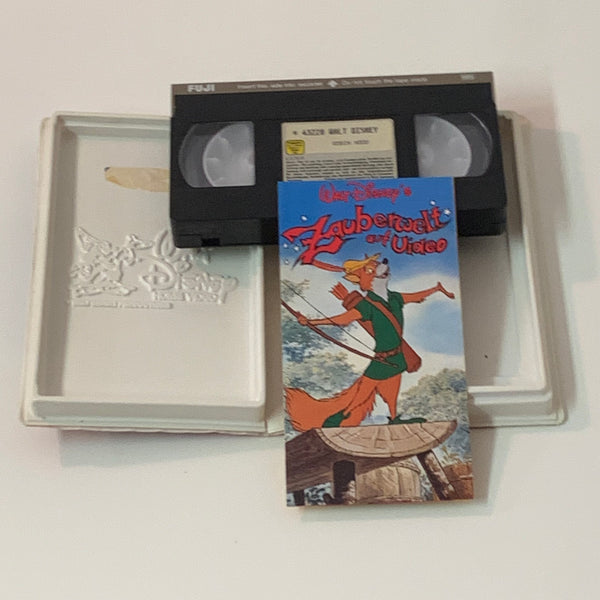 VHS Video Kassette Disney Robin Hood