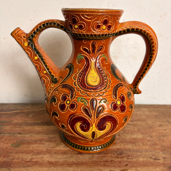 Vintage Gmundner Keramik Vase Krug 3081/2