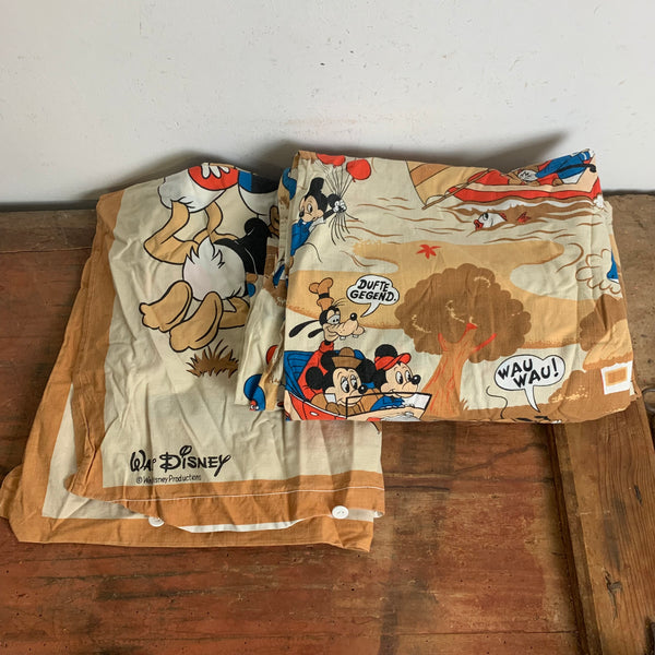 Vintage Bettwäsche von Disney