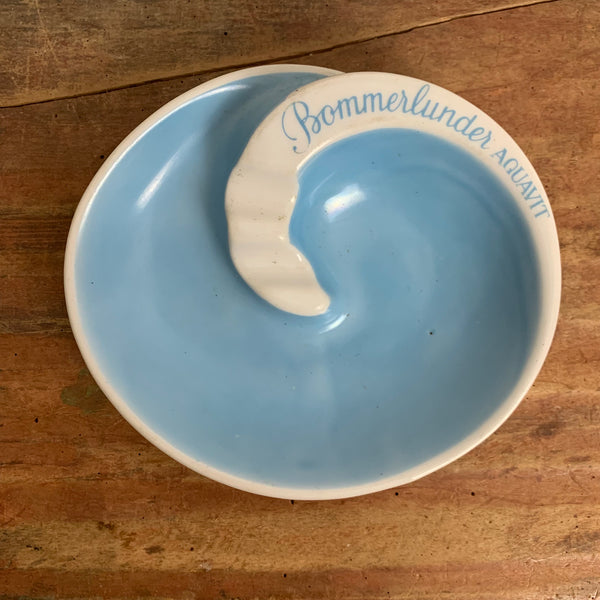Vintage Aschenbecher Bommerlunder Aquavit