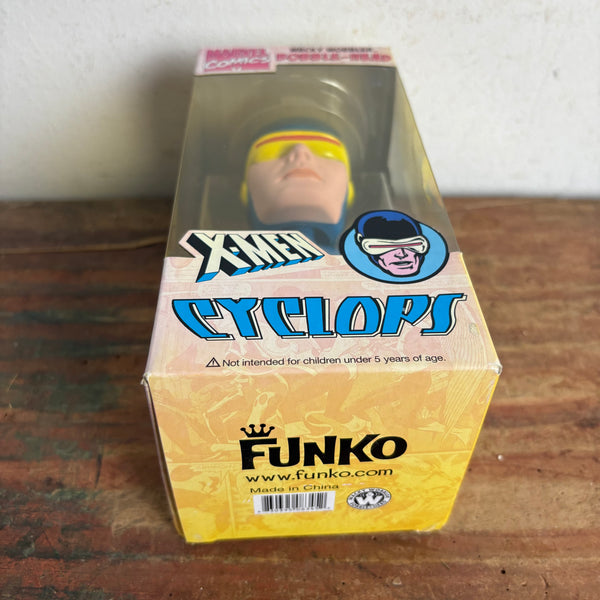 Marvel Comics X-Men Cyclops Wacky Wobbler Bobble-Head Funko 2008