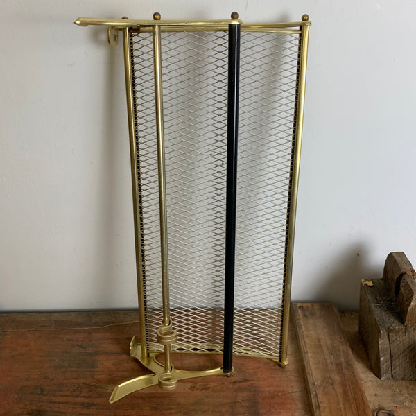 Mid Century Garderobe Hutablage