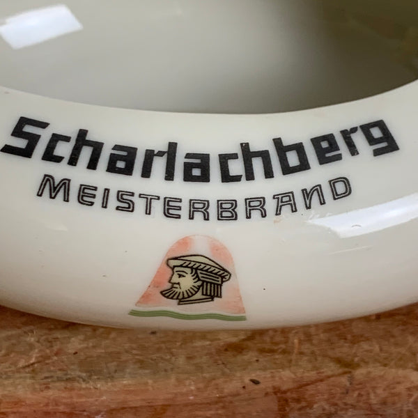 Vintage Aschenbecher Scharlachberg Meisterbrand
