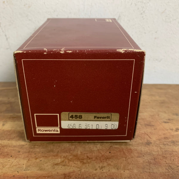 Vintage Tischfeuerzeug Favorit 458 von Rowenta OVP