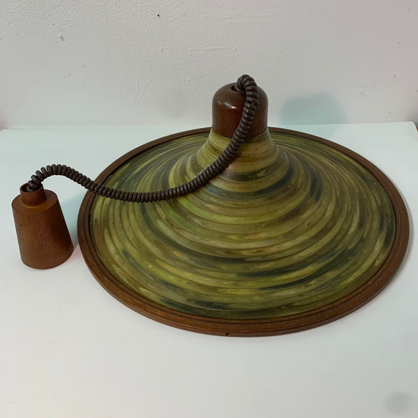 Vintage Deckenlampe Modell 784 von Temde