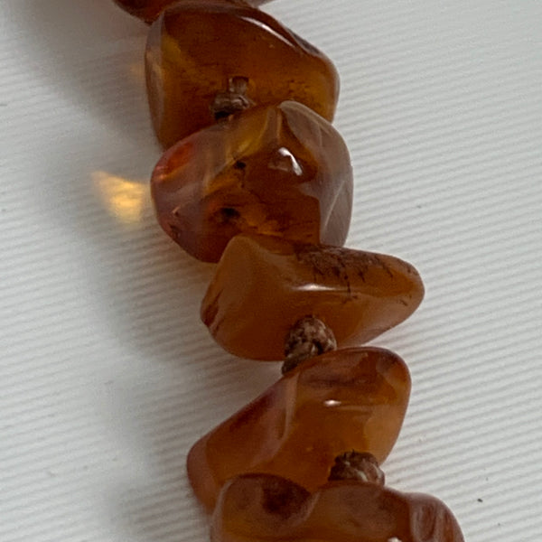 Vintage echte Bernstein Kette Ostseeschmuck