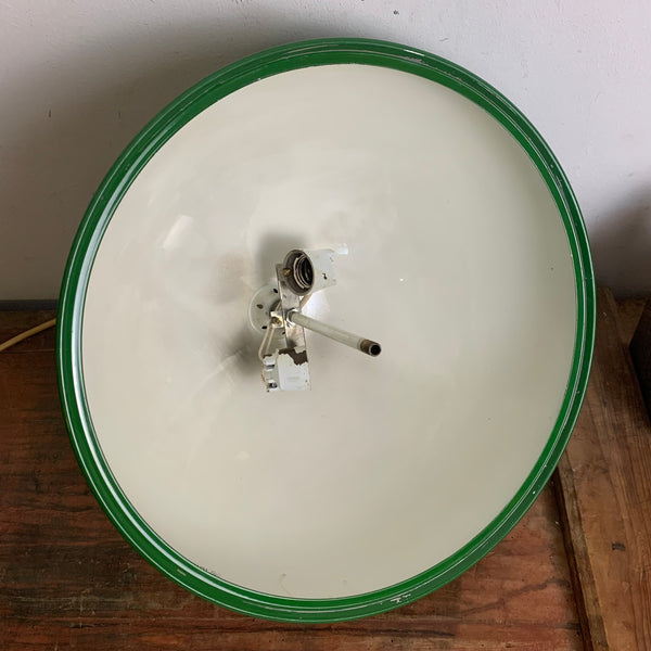 Vintage Space Age Deckenlampe aus Metall von Staff