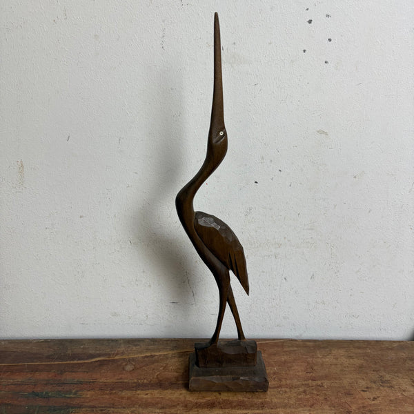 Mid Century Deko Kranich