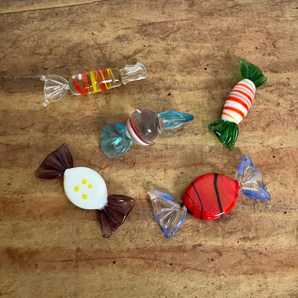 5 vintage Murano Glas Bonbon