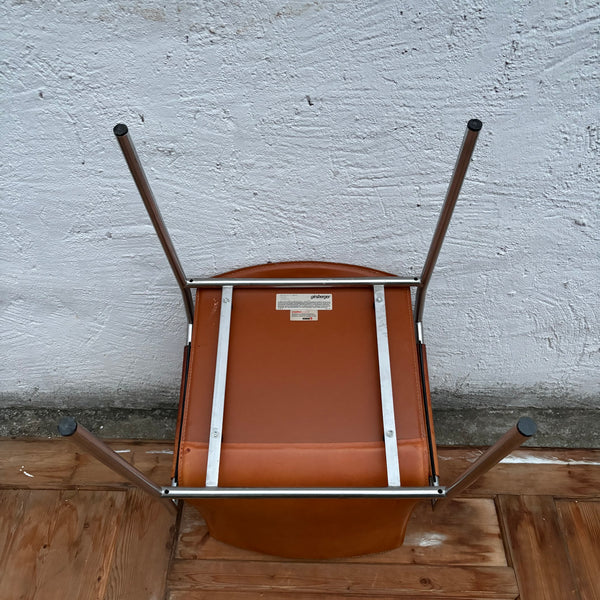 Vintage Design Leder Stuhl Balzaro von Girsberger