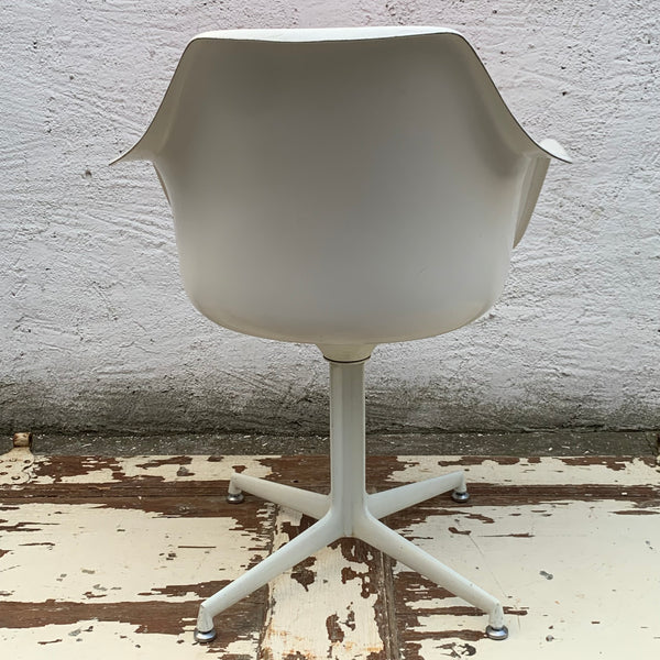 Vintage Space Age Dining Room Stuhl drehbarer Lounge Chair von Maurice Burke für Arkana Modell 116