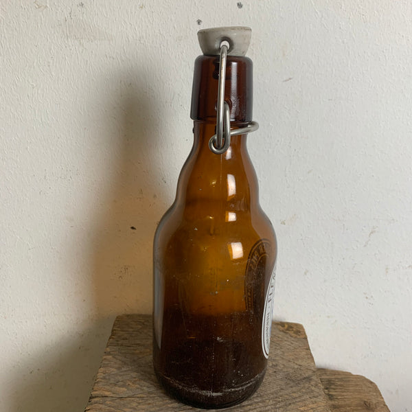 Vintage Bügelflasche Flensburger Pils Bierflasche