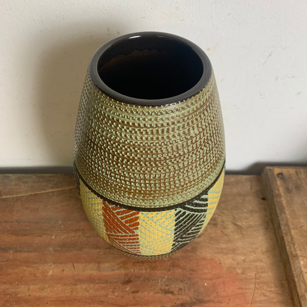 Mid Century Keramik Vase Dümler und Breiden