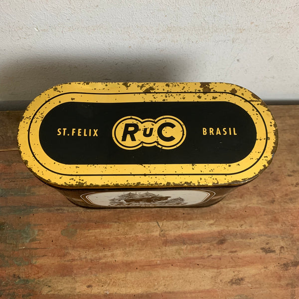 Vintage Zigarren Blechdose Schwarzwild