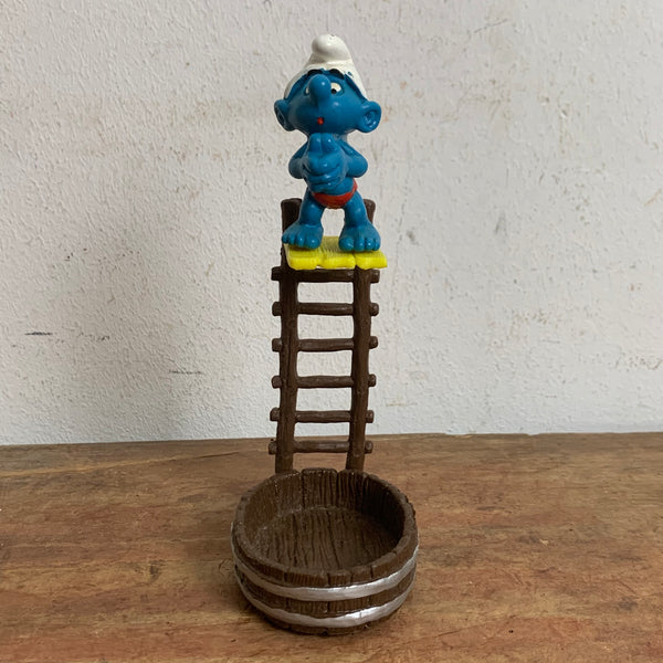 Vintage Schlumpf mit Mini Pool