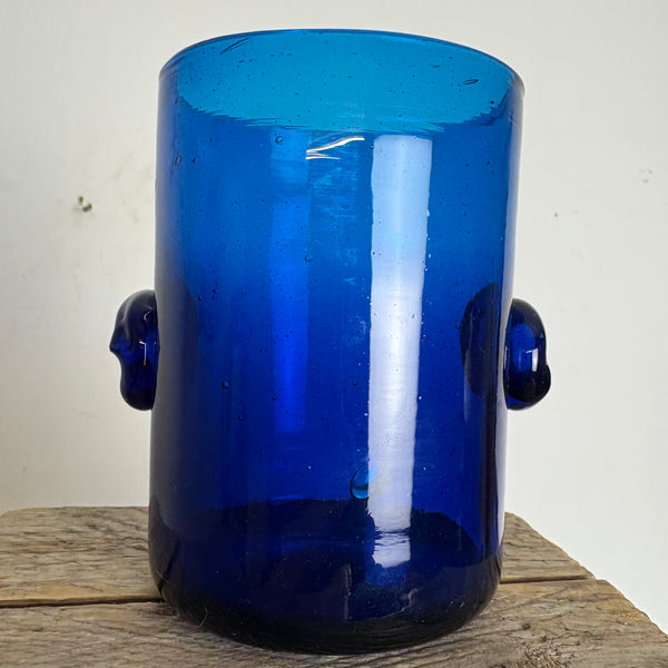 Vintage italienische Design Glas Vase