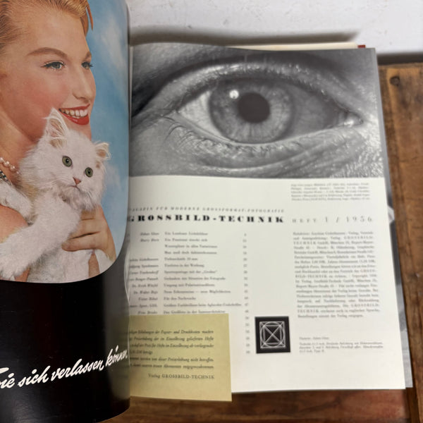 Band 1 bis 4 1956 Magazin Grossbild Technik