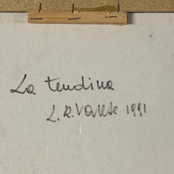 Ölgemälde Venedig La Teudina von Renato Varese