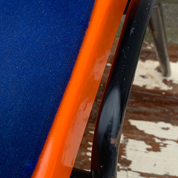 Vintage Stapelstuhl von Sulo in orange
