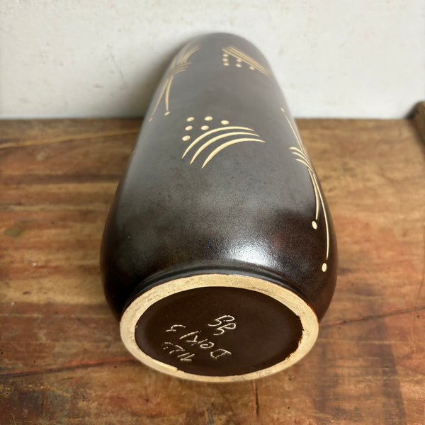 Vintage Keramik Vase von Piesche und Reif